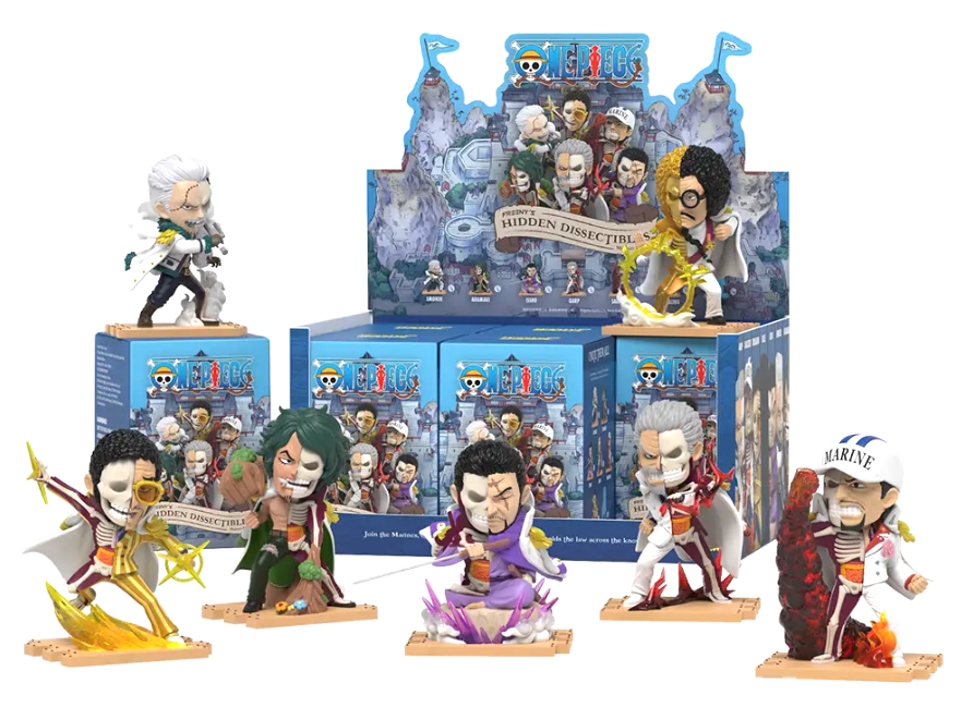 Mighty Jaxx Freeny's Hidden Dissectibles: One Piece Marines Edition