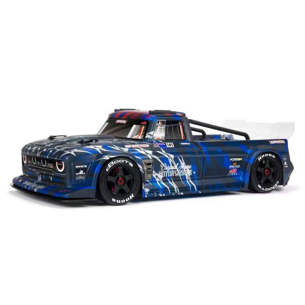 Arrma INFRACTION 6S BLX V2 All-Road 1/7 Scale Truck RTR w/2.4GHz Radio System,BLUE,Arrma