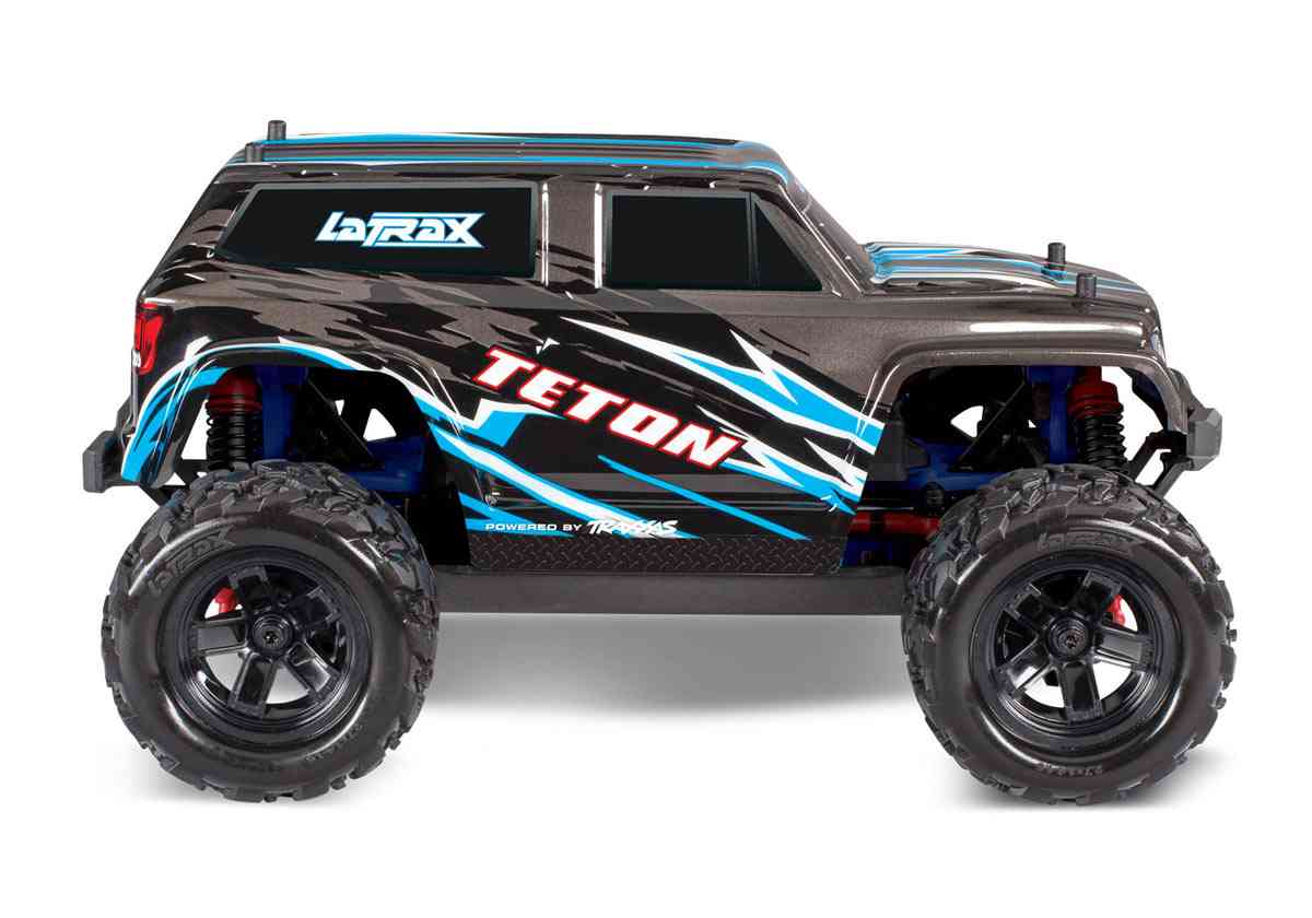 Traxxas Latrax Teton 1/18 4WD RTR Waterproof Monster Truck Version w/ 2.4GHz Radio 7.2V Battery Charger
