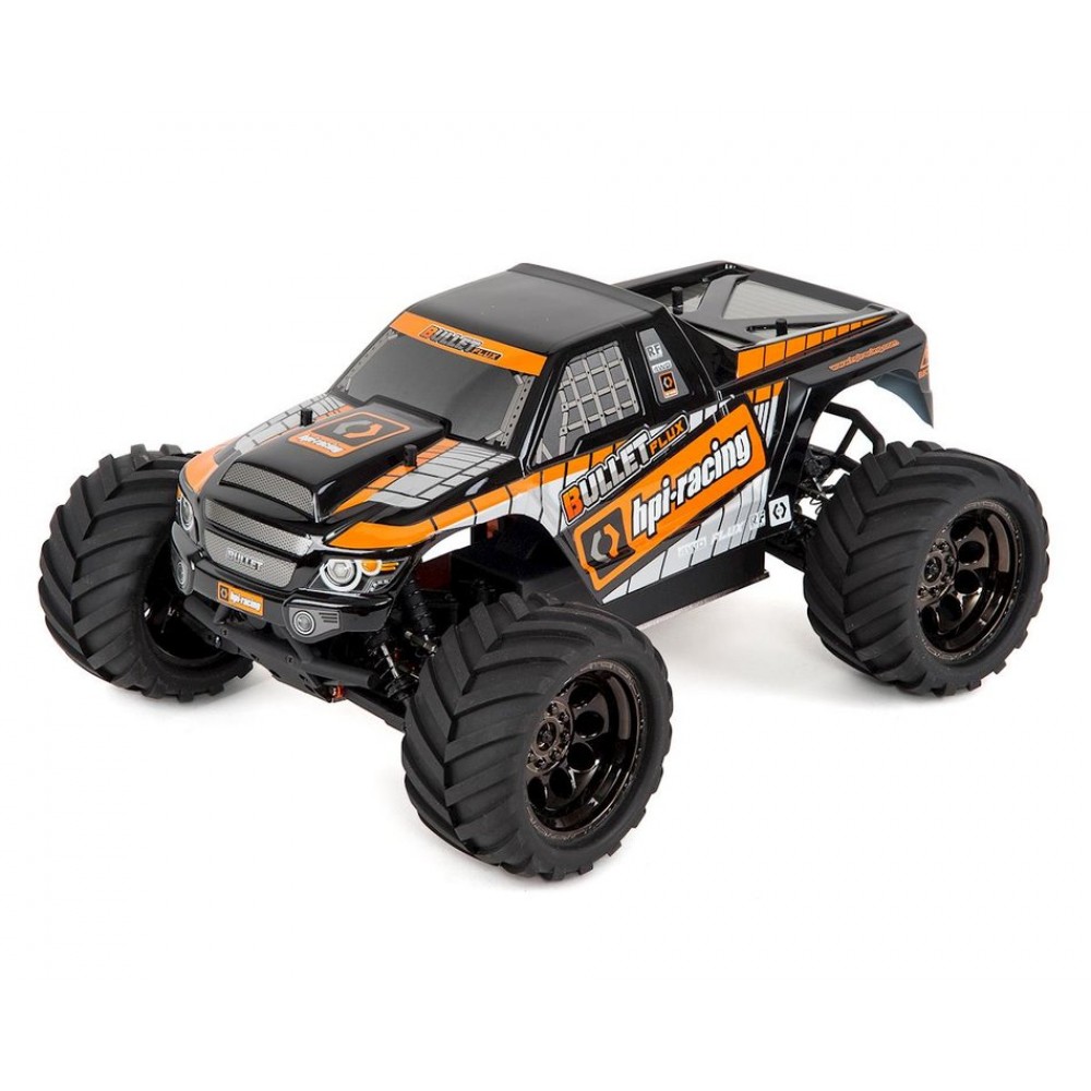 RTR BULLET MT FLUX W/ 2.4GHz 1/10th Scale 4WD Electric Monster Truck with Flux Brushless System