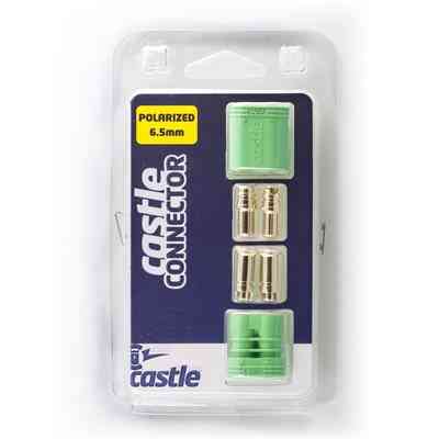 Castle Mamba Polarized Castle Connectors - 6.5mm Male/Female Set