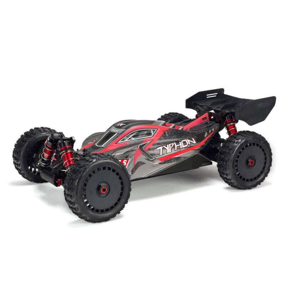 Arrma Typhon, typhon, 6S  BLX Brushless  RTR, 1/8, 4WD, Buggy,  (Red/Black), (V5) w/SLT3 2.4GHz Radio,red