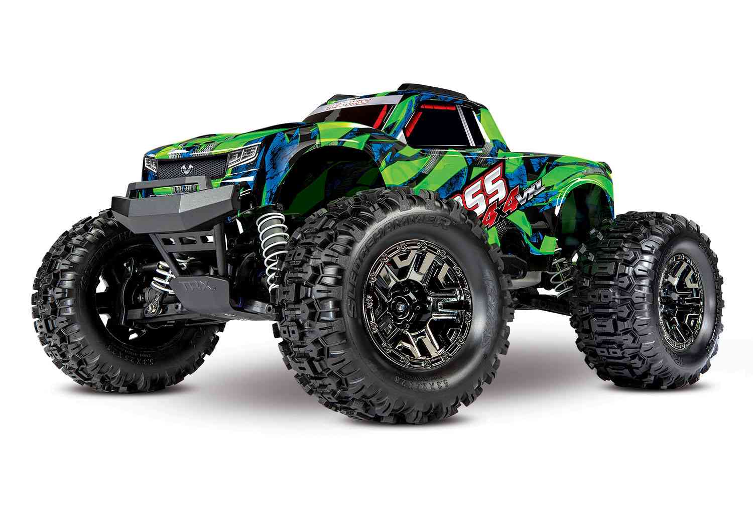 Traxxas Hoss 4x4 VXL 1/10 4WD Brushless RC Monster Truck RTR Version w/ TQi 2.4GHz Radio TSM