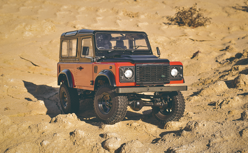 RC4WD Gelande II RTR W/ 2015 Land Rover Defender D90 Body Set (Autobiography Limited Edition)