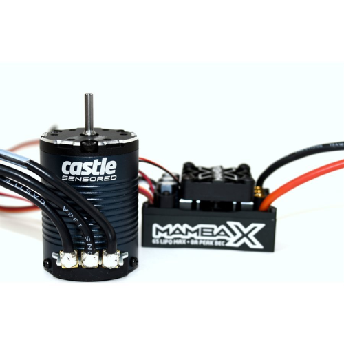 Castle Creations Mamba X, 25.2V WP ESC and 1406-3800KV Sensored Combo