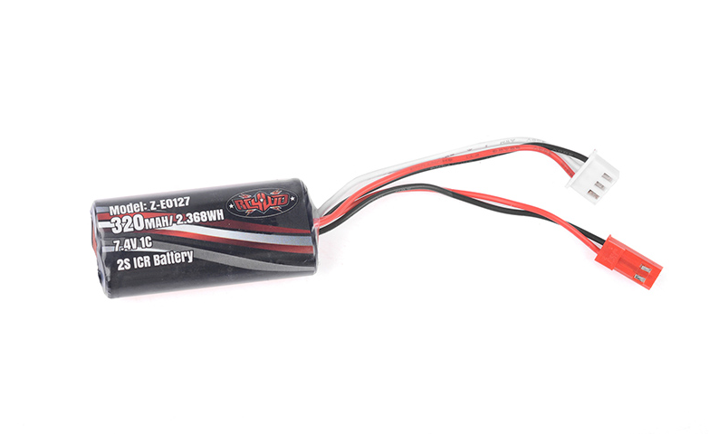 RC4WD 7.4V 320mAh Lithium Ion Battery W/ Balance Plug