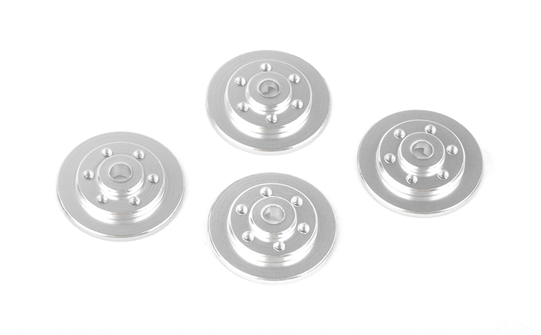 RC4WD Micro Series 1/24 Wheel Hub and Rotors for AXIAL SCX24 1/24 RTR (Stamped Steel Beadlock Wheels)