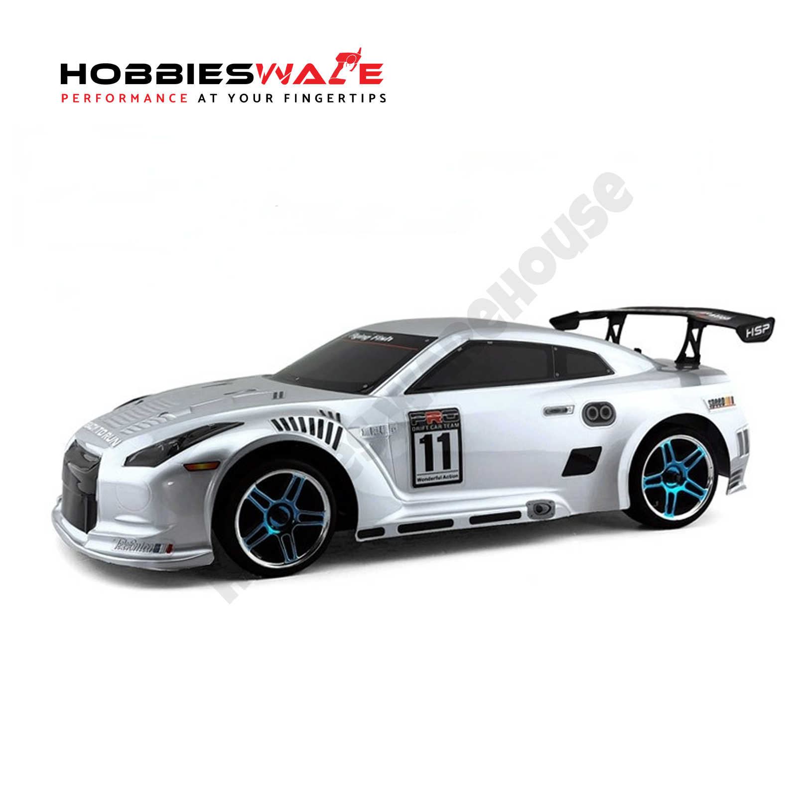 HSP 1/10th Scale Brushless Electric Powered On Road Touring Car Model Pro with 2.4G Transmitter