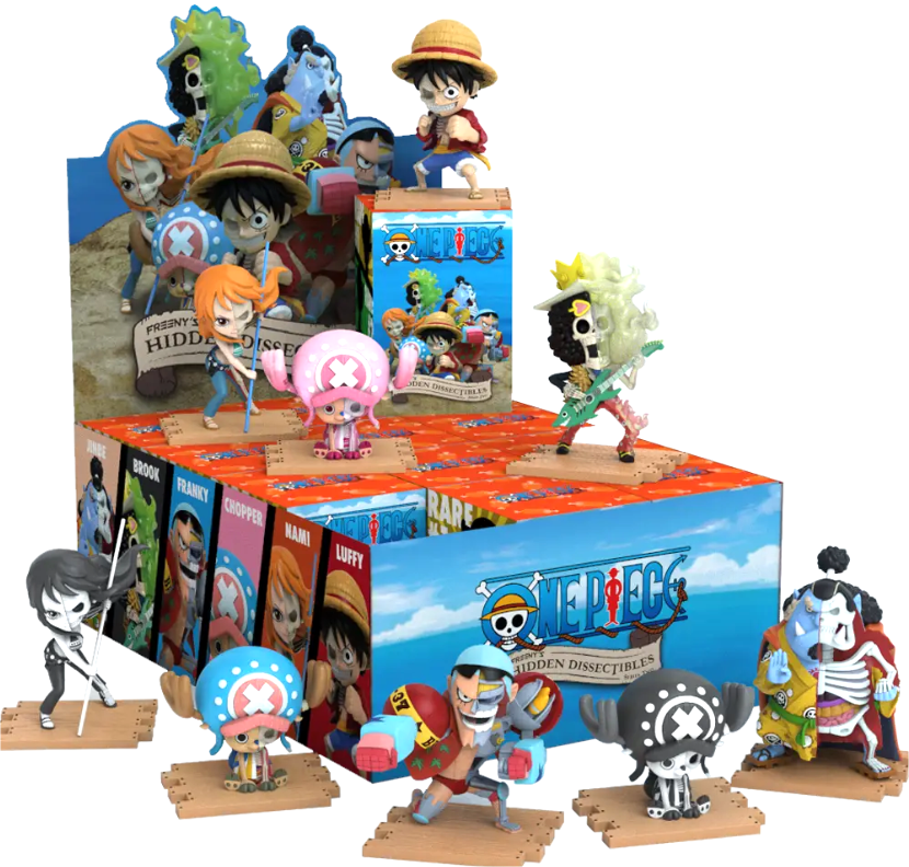 Mighty Jaxx Freeny's Hidden Dissectibles: One Piece Series 02